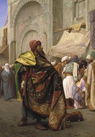 Carpet Merchant of Cairo, Jean Leon Gerome